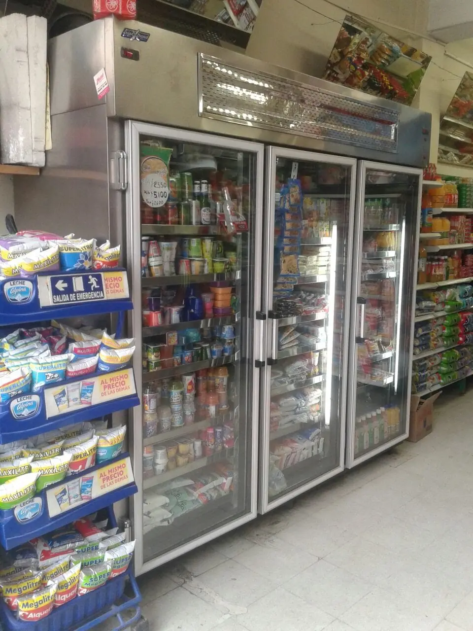 Refrigeración para supermercados instalado por Fénix Cold